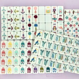 Jet Set American Mahjong Tile Set LAST ONE!